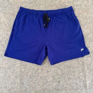 Fabletics 3X 7in Admiral Blue Active Training Unlined Nylon Men's The One Shorts